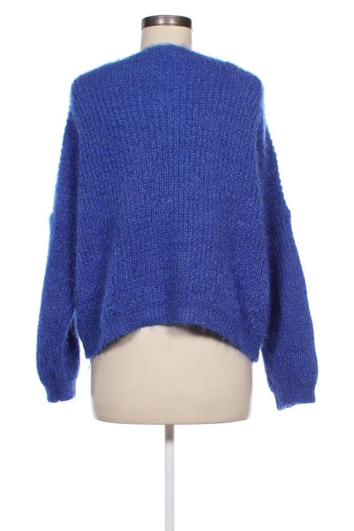 Damen Strickjacke, Größe L, Farbe Blau, Preis 9,49 €