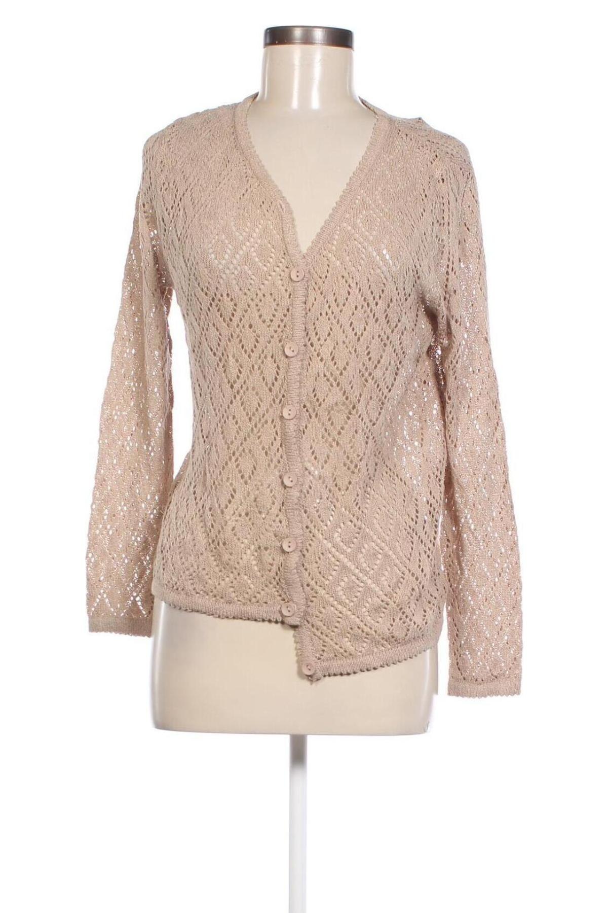 Damen Strickjacke, Größe M, Farbe Beige, Preis € 3,99