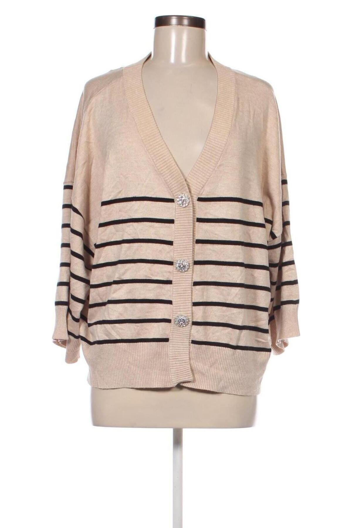 Damen Strickjacke Culture, Größe S, Farbe Beige, Preis € 12,99