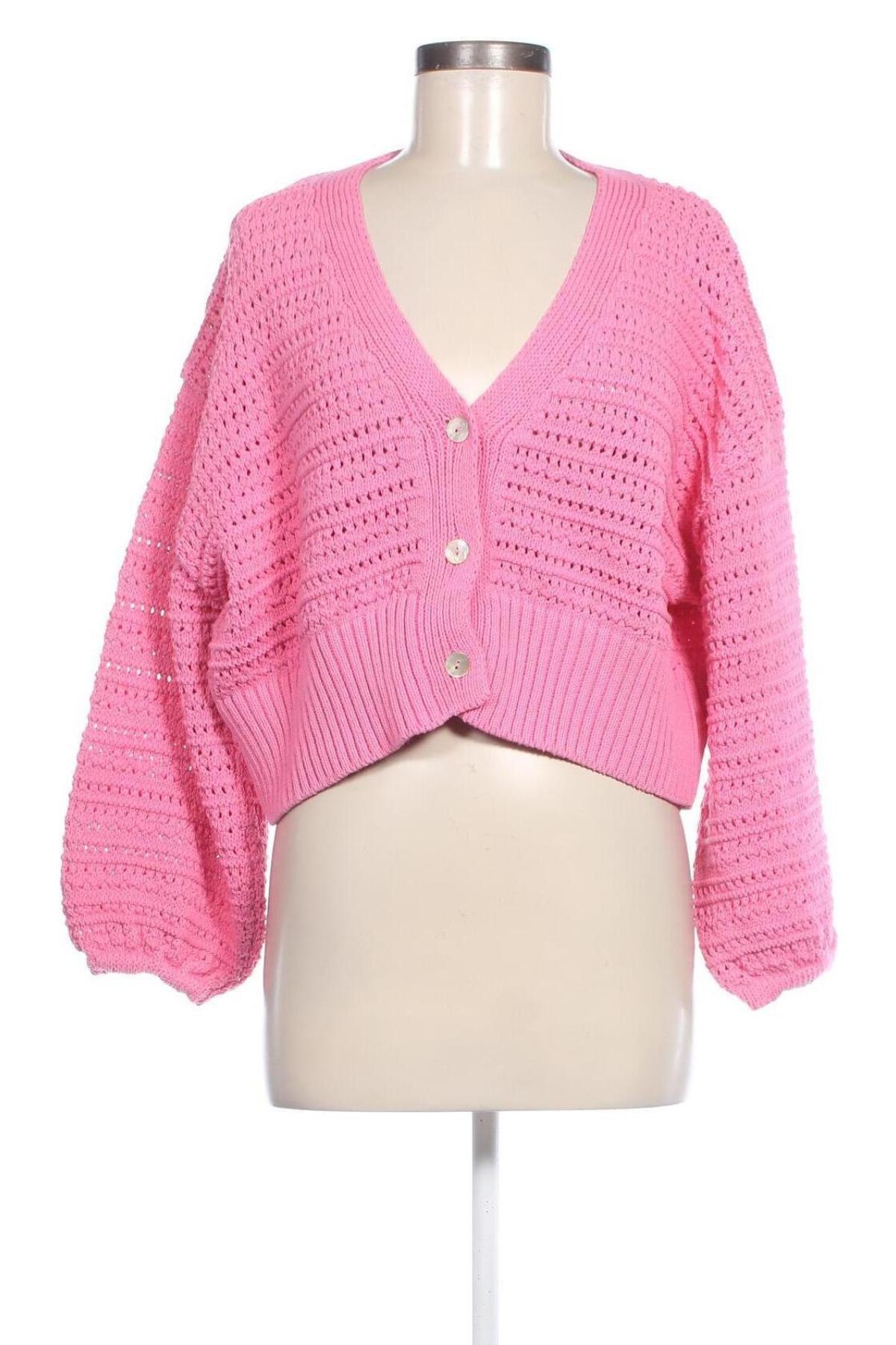 Cardigan de damă Edited, Mărime M, Culoare Roz, Preț 137,99 Lei