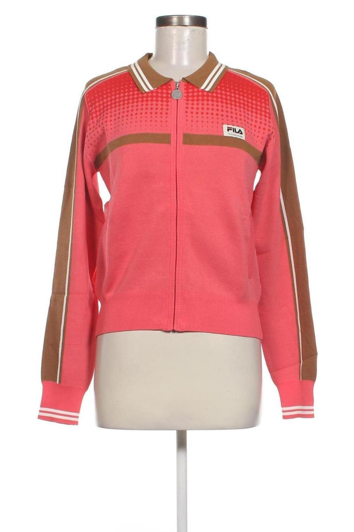 Damen Strickjacke FILA, Größe S, Farbe Rosa, Preis 68,99 €