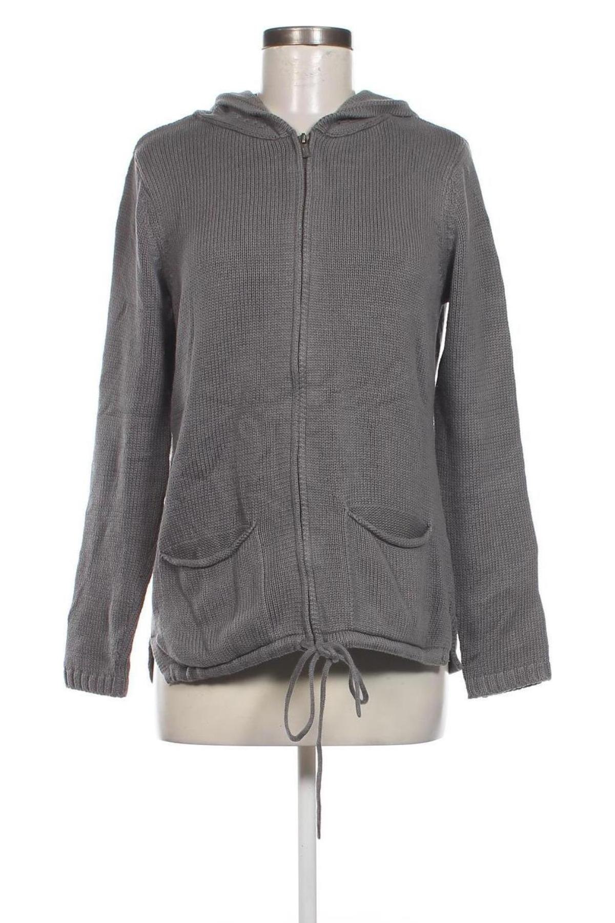 Damen Strickjacke Gina Benotti, Größe S, Farbe Grau, Preis € 9,29