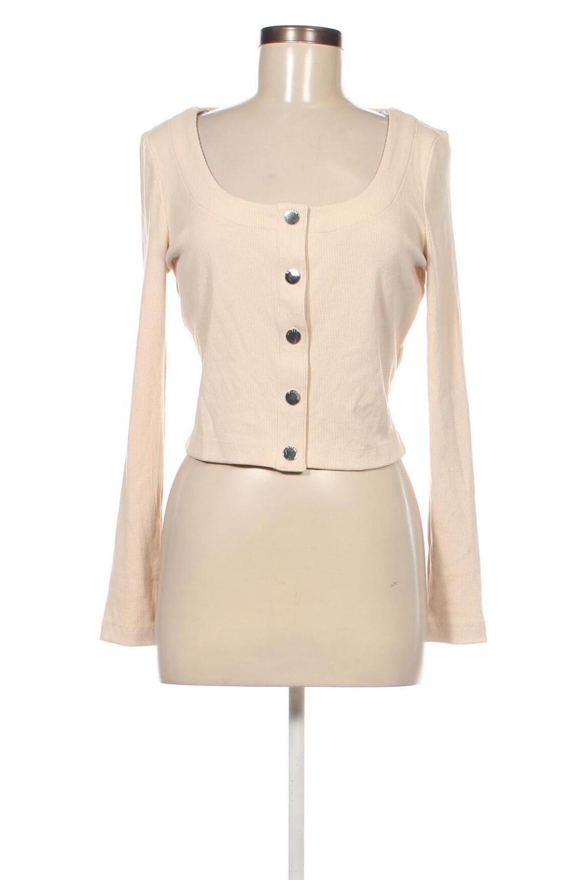 Damen Strickjacke Guess, Größe L, Farbe Beige, Preis € 25,99