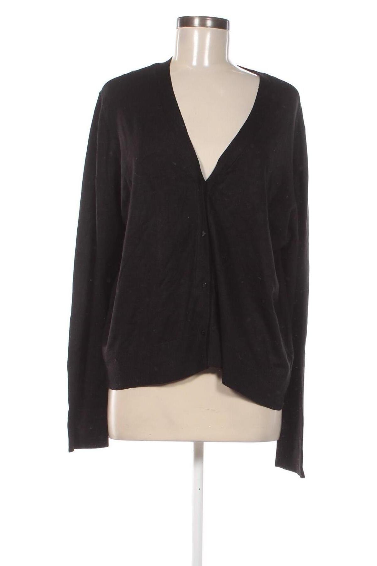 Cardigan de damă H&M, Mărime L, Culoare Negru, Preț 44,99 Lei