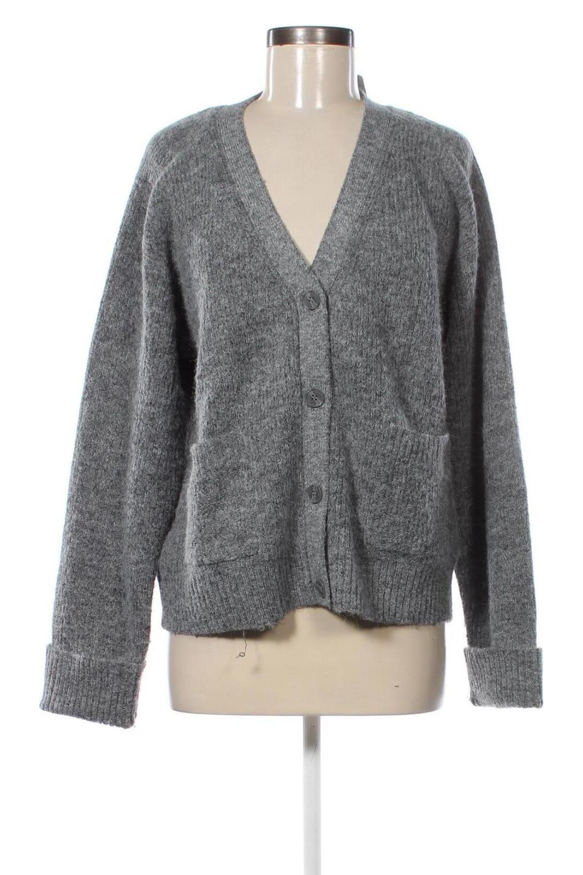 Damen Strickjacke LeGer By Lena Gercke X About you, Größe M, Farbe Grau, Preis € 21,99