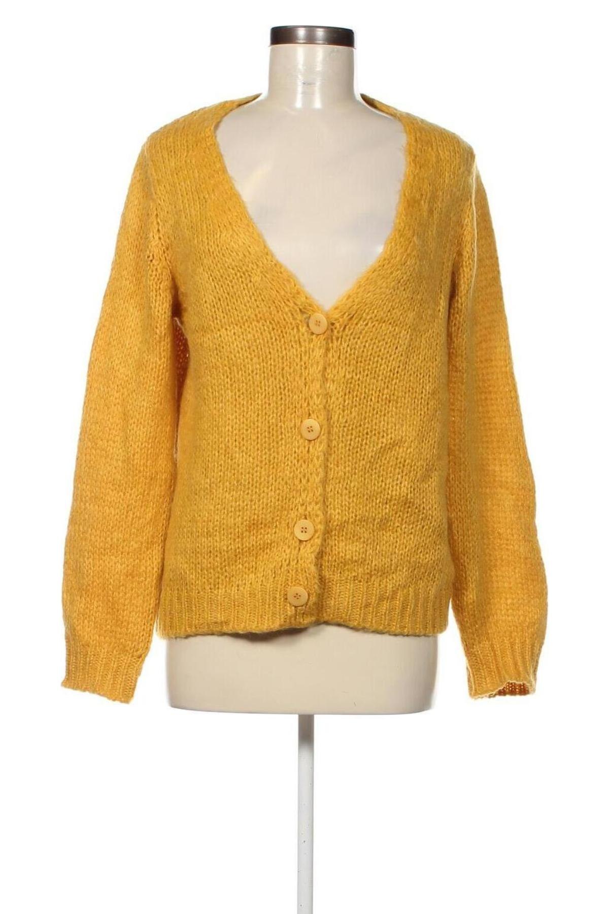 Cardigan de damă PTC, Mărime M, Culoare Galben, Preț 54,99 Lei