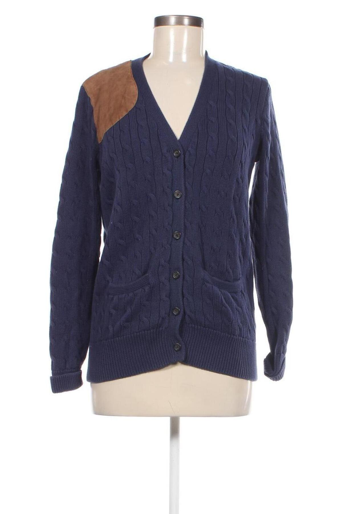 Damen Strickjacke Ralph Lauren, Größe L, Farbe Blau, Preis 52,99 €