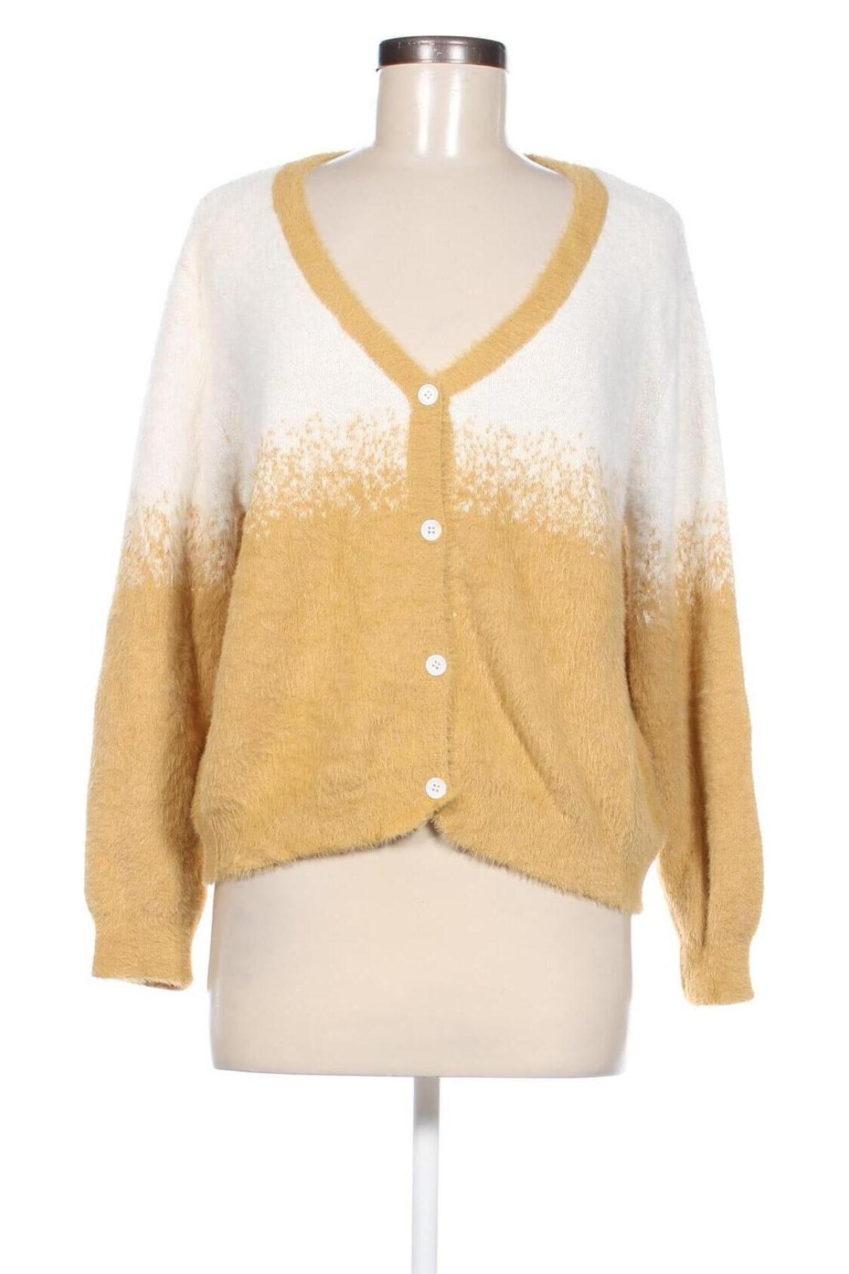 Cardigan de damă SHEIN, Mărime L, Culoare Bej, Preț 43,99 Lei