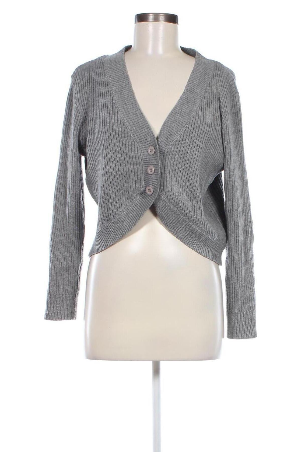 Cardigan de damă SHEIN, Mărime XXL, Culoare Gri, Preț 47,99 Lei