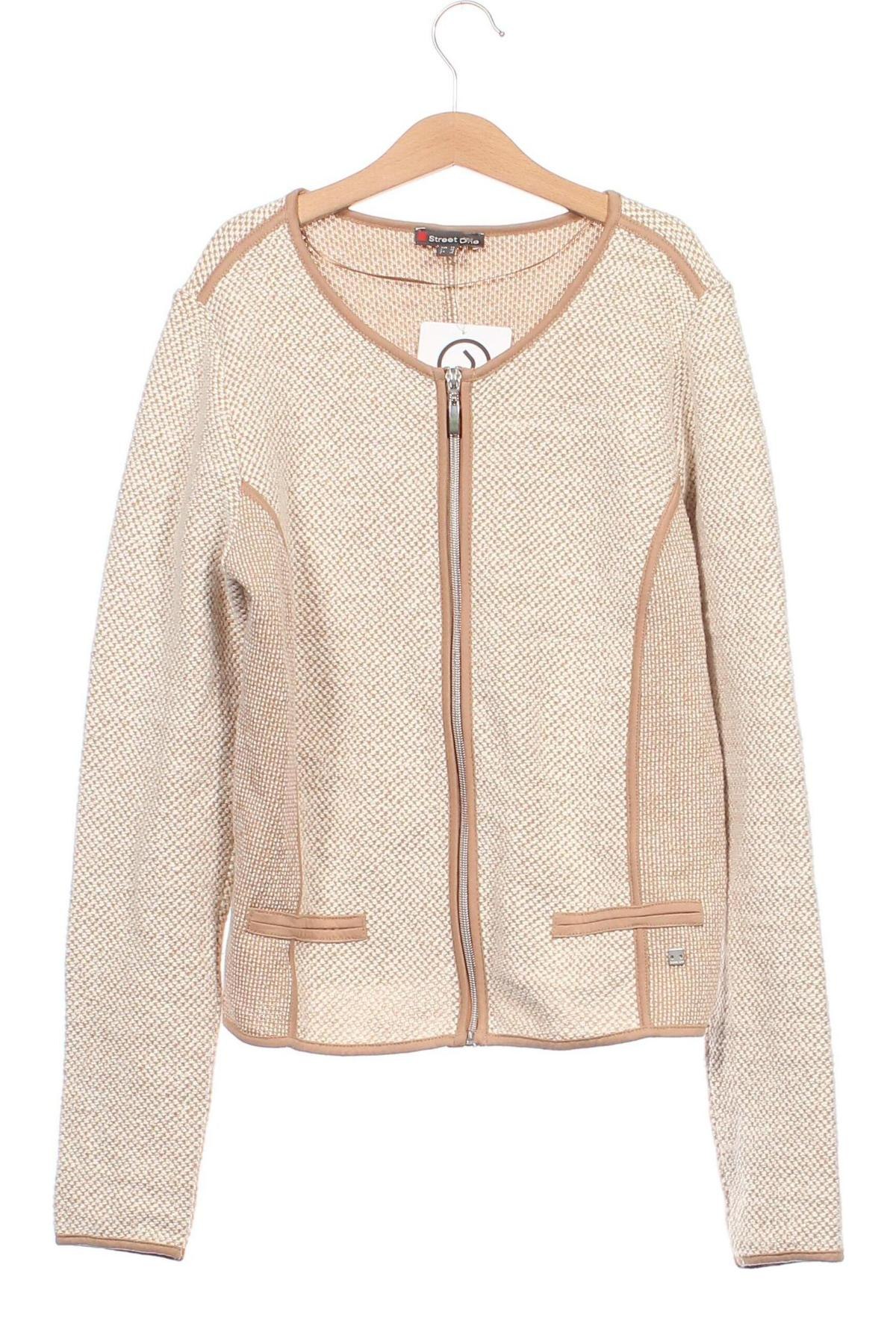 Damen Strickjacke Street One, Größe XS, Farbe Beige, Preis € 13,99