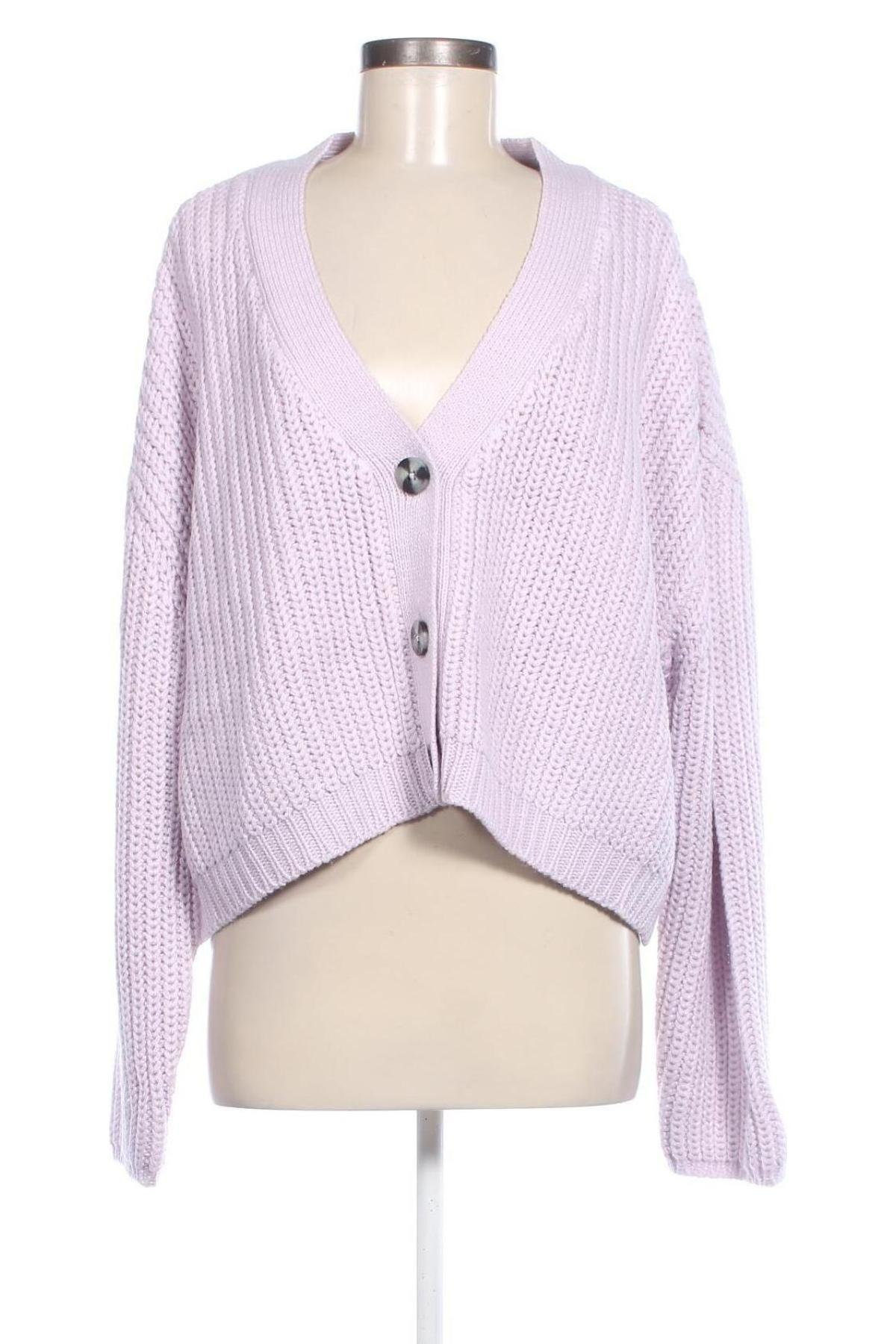 Cardigan de damă Urban Classics, Mărime L, Culoare Mov, Preț 102,99 Lei