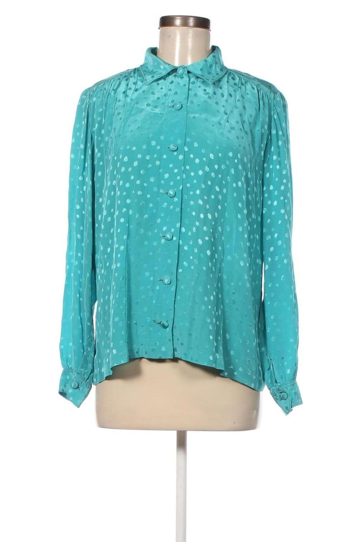 Damenbluse, Größe M, Farbe Blau, Preis € 9,99