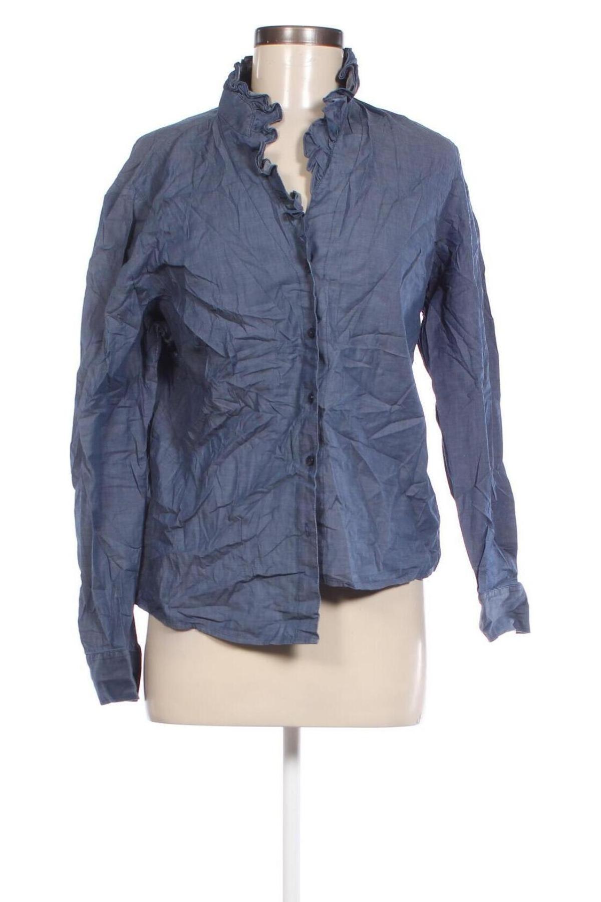 Damenbluse AND, Größe S, Farbe Blau, Preis € 4,49