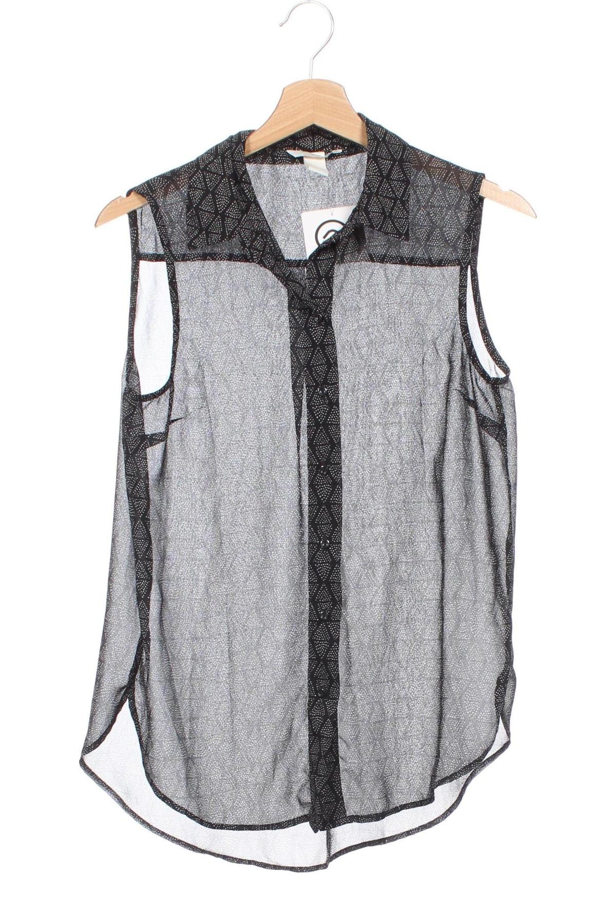 Dámska košeľa  H&M, Veľkosť XS, Farba Čierna, Cena  5,95 €