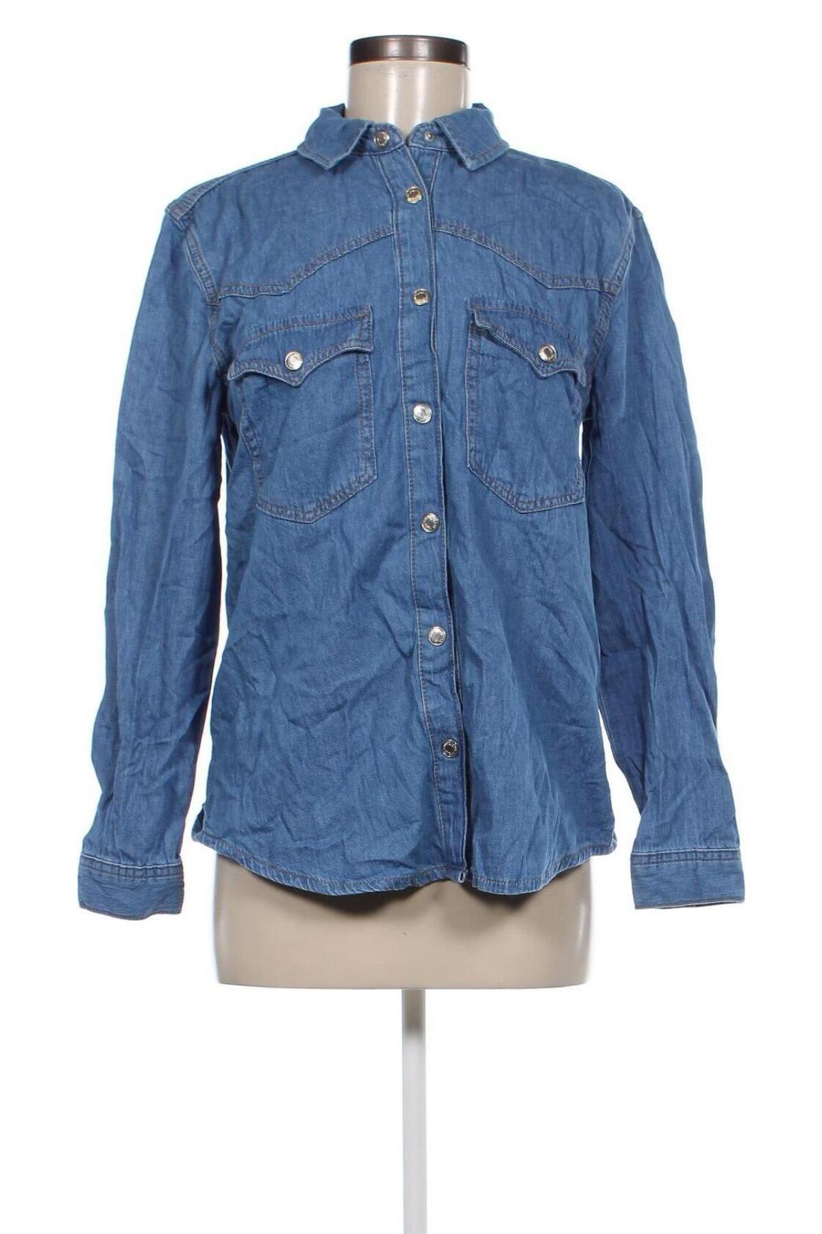 Damenbluse LC Waikiki, Größe M, Farbe Blau, Preis 5,49 €