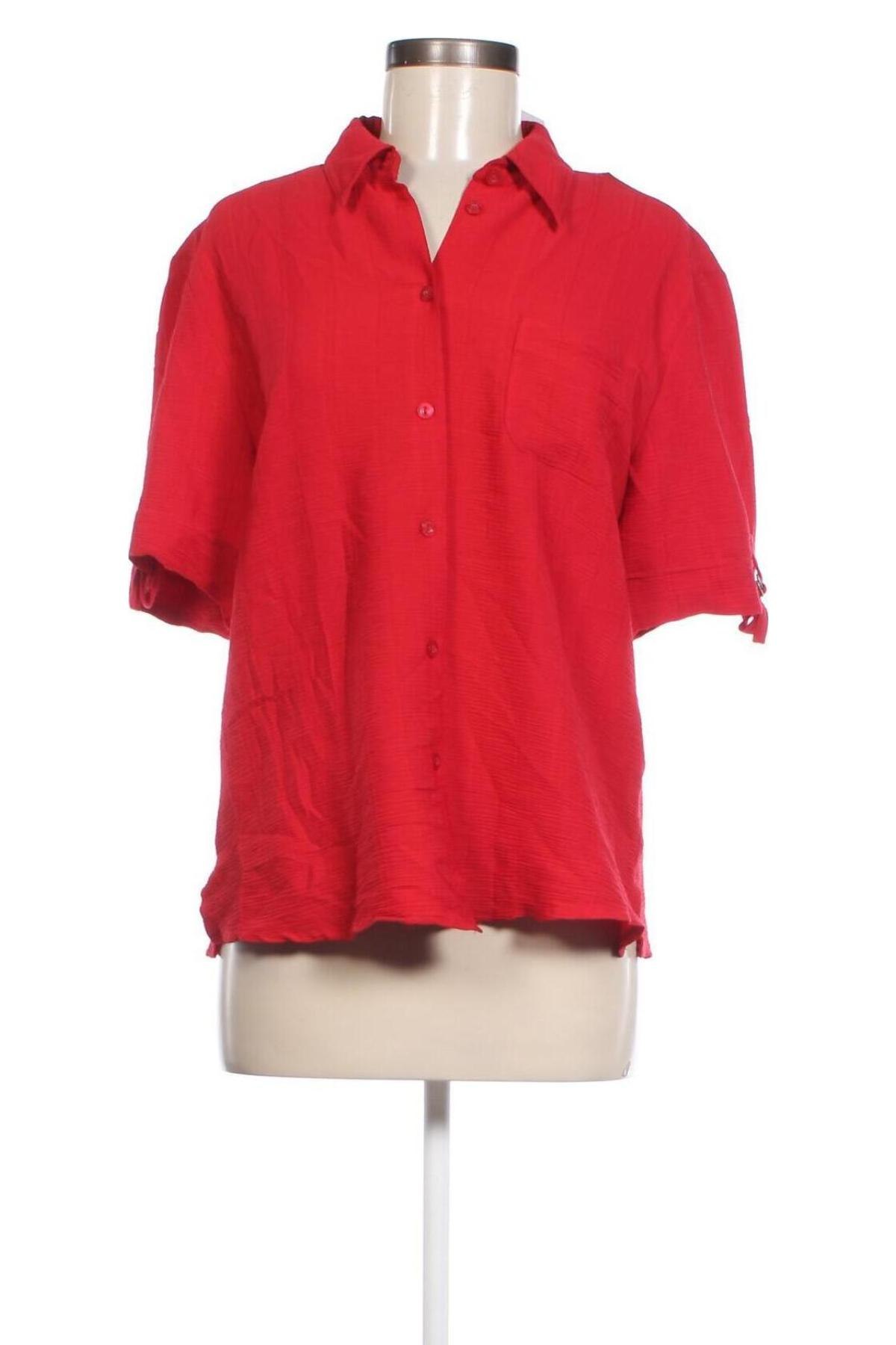 Damenbluse Maria Reich, Größe L, Farbe Rot, Preis € 8,49