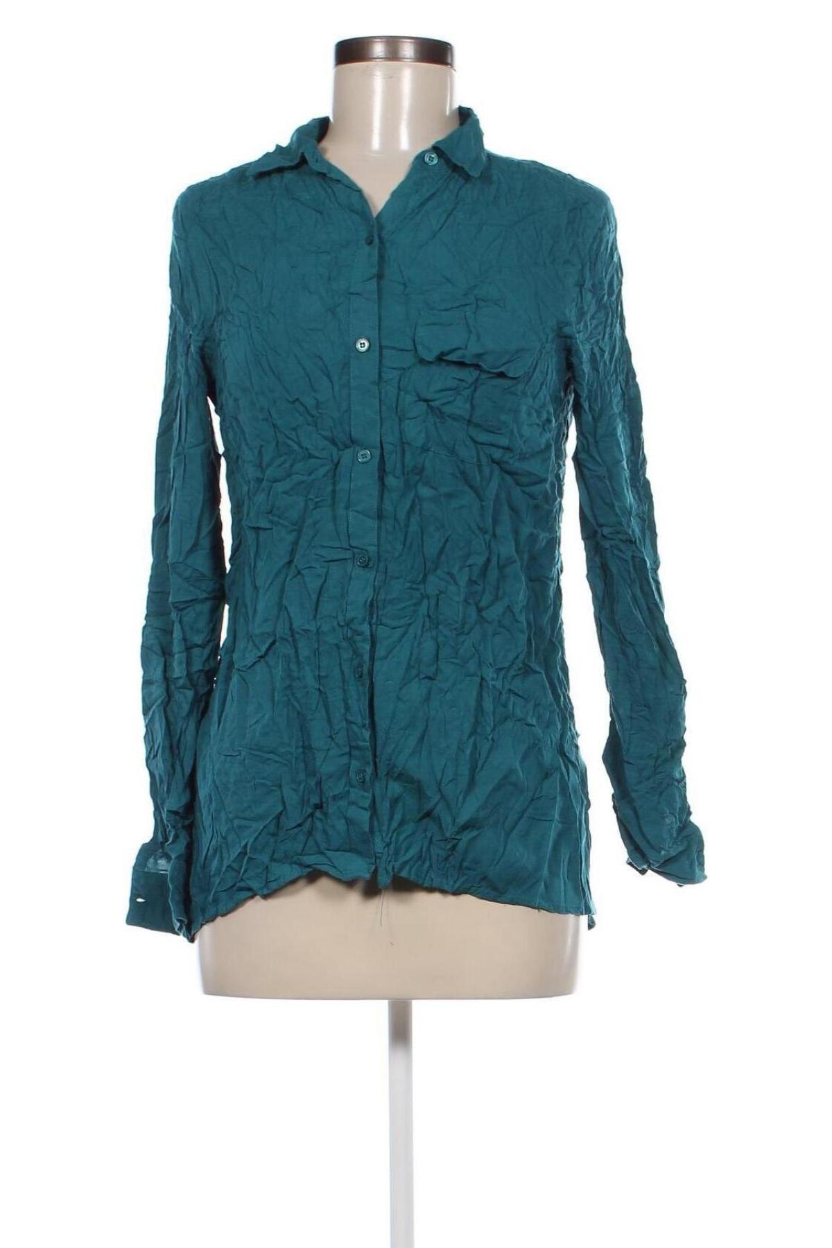 Damenbluse Terranova, Größe M, Farbe Blau, Preis € 4,49