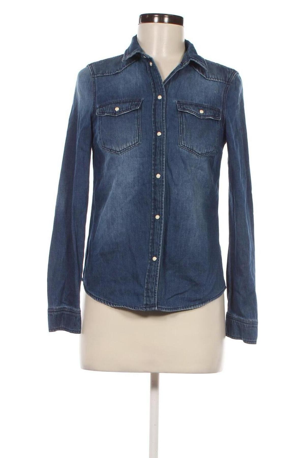 Damenbluse Vero Moda, Größe XS, Farbe Blau, Preis 3,99 €