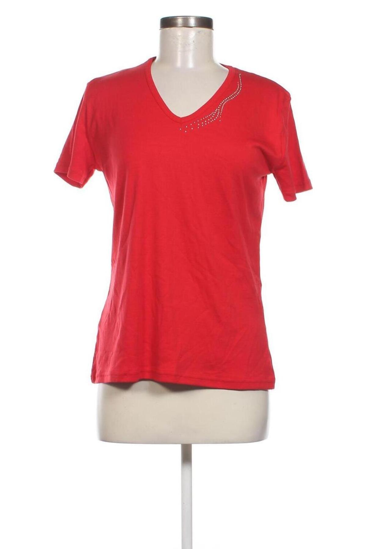 Damen T-Shirt, Größe M, Farbe Rot, Preis 3,99 €