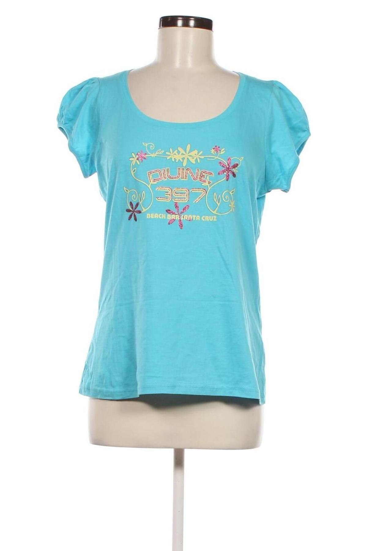 Damen T-Shirt, Größe XL, Farbe Blau, Preis € 6,49