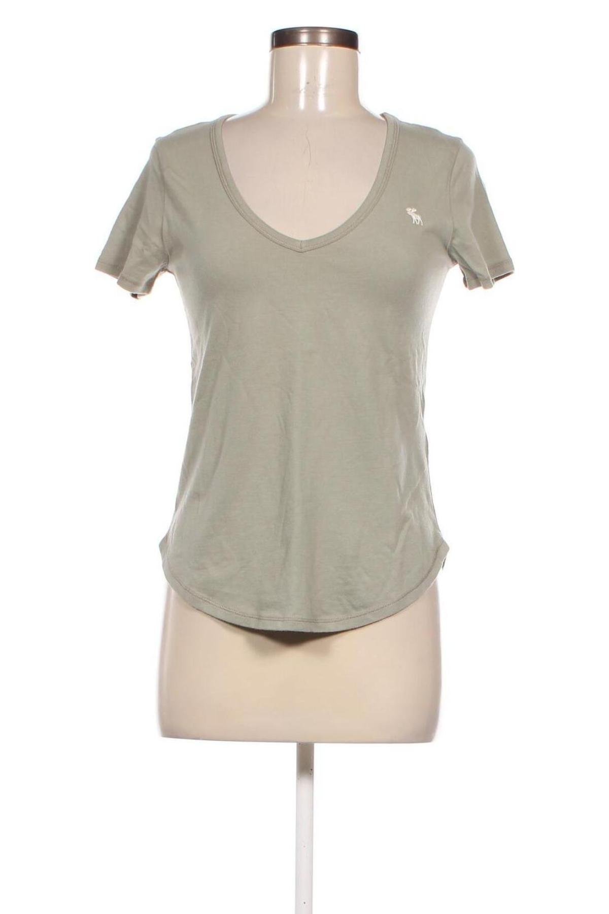 Damen T-Shirt Abercrombie & Fitch, Größe XS, Farbe Grün, Preis € 19,29