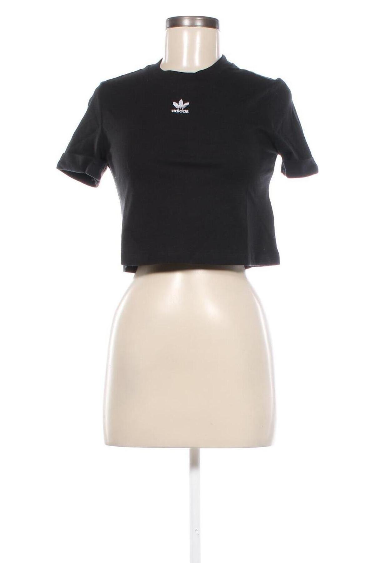 Damen T-Shirt Adidas Originals, Größe XS, Farbe Schwarz, Preis € 12,29