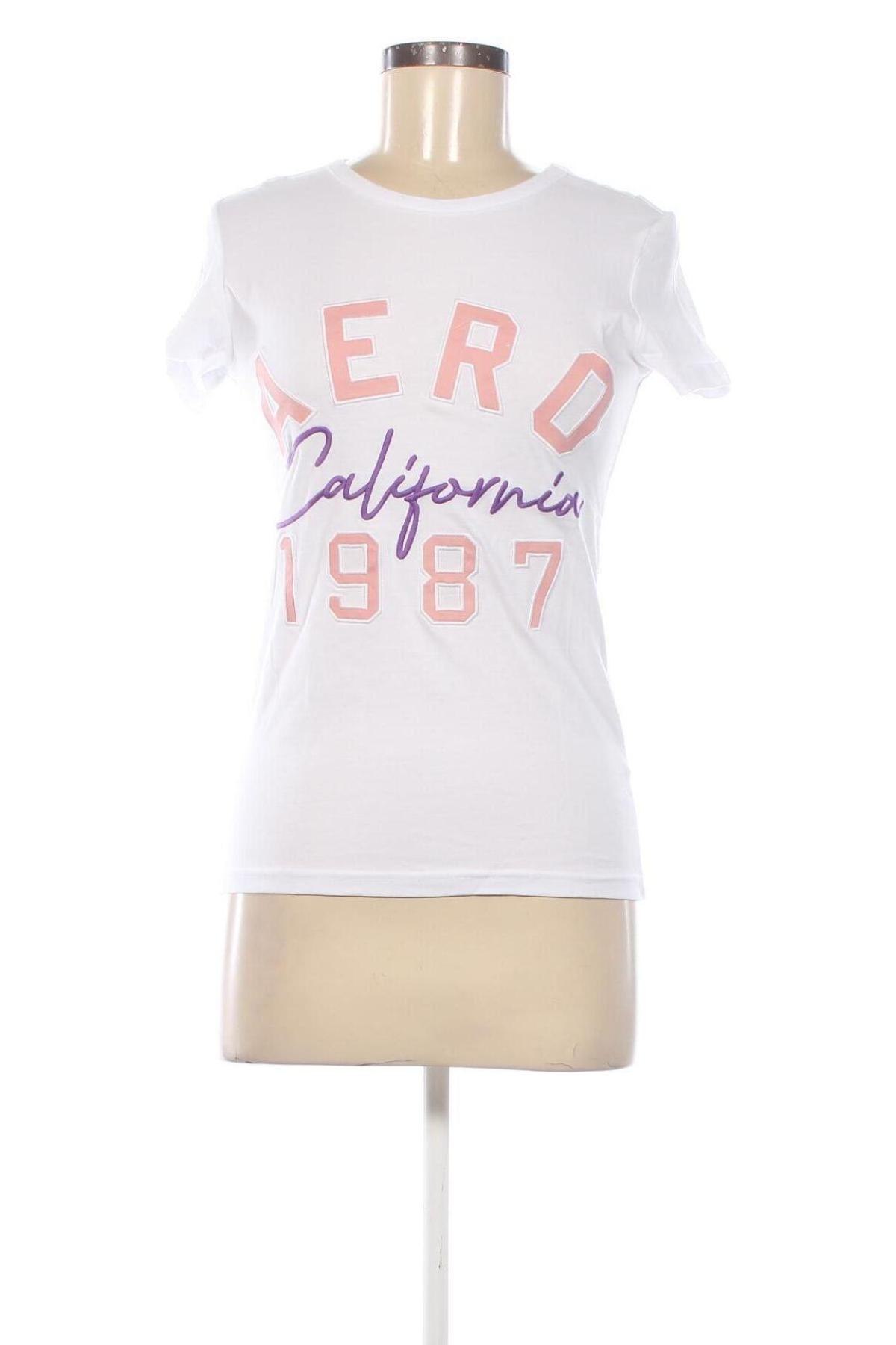 Γυναικείο t-shirt Aeropostale, Μέγεθος M, Χρώμα Λευκό, Τιμή 10,99 €