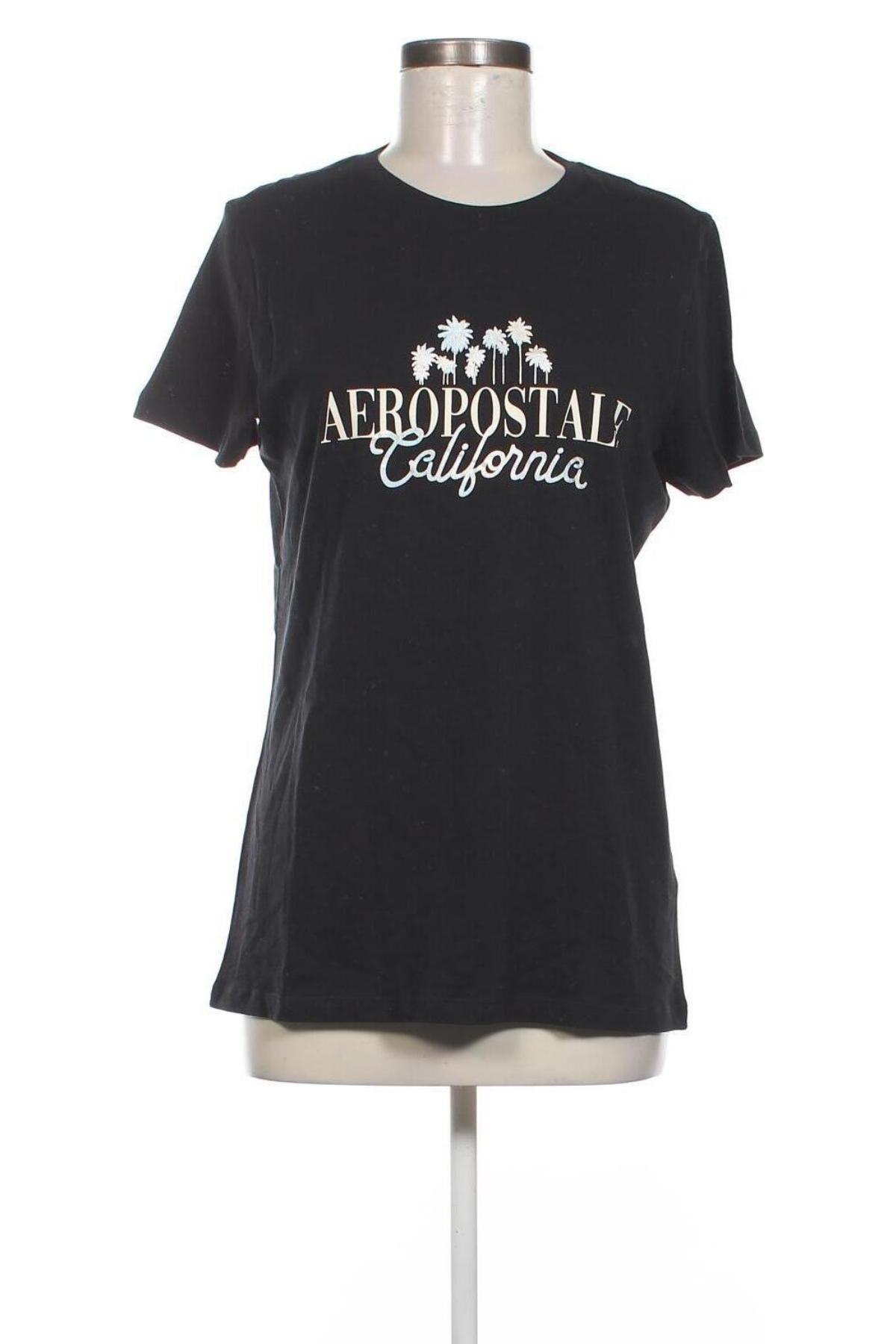 Γυναικείο t-shirt Aeropostale, Μέγεθος XL, Χρώμα Μαύρο, Τιμή 6,49 €