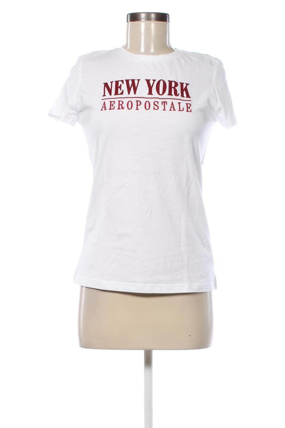 Γυναικείο t-shirt Aeropostale, Μέγεθος L, Χρώμα Λευκό, Τιμή 8,49 €