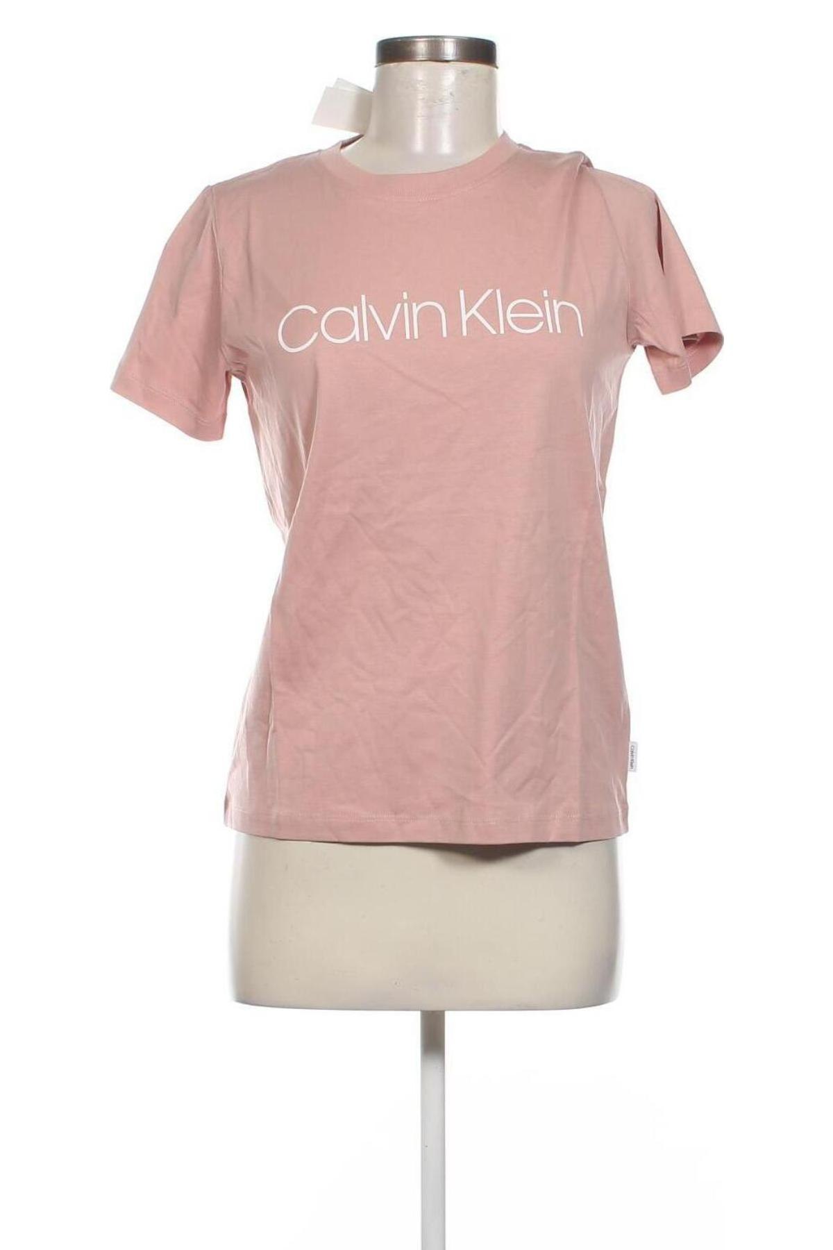 Tricou de femei Calvin Klein, Mărime S, Culoare Roz, Preț 126,99 Lei