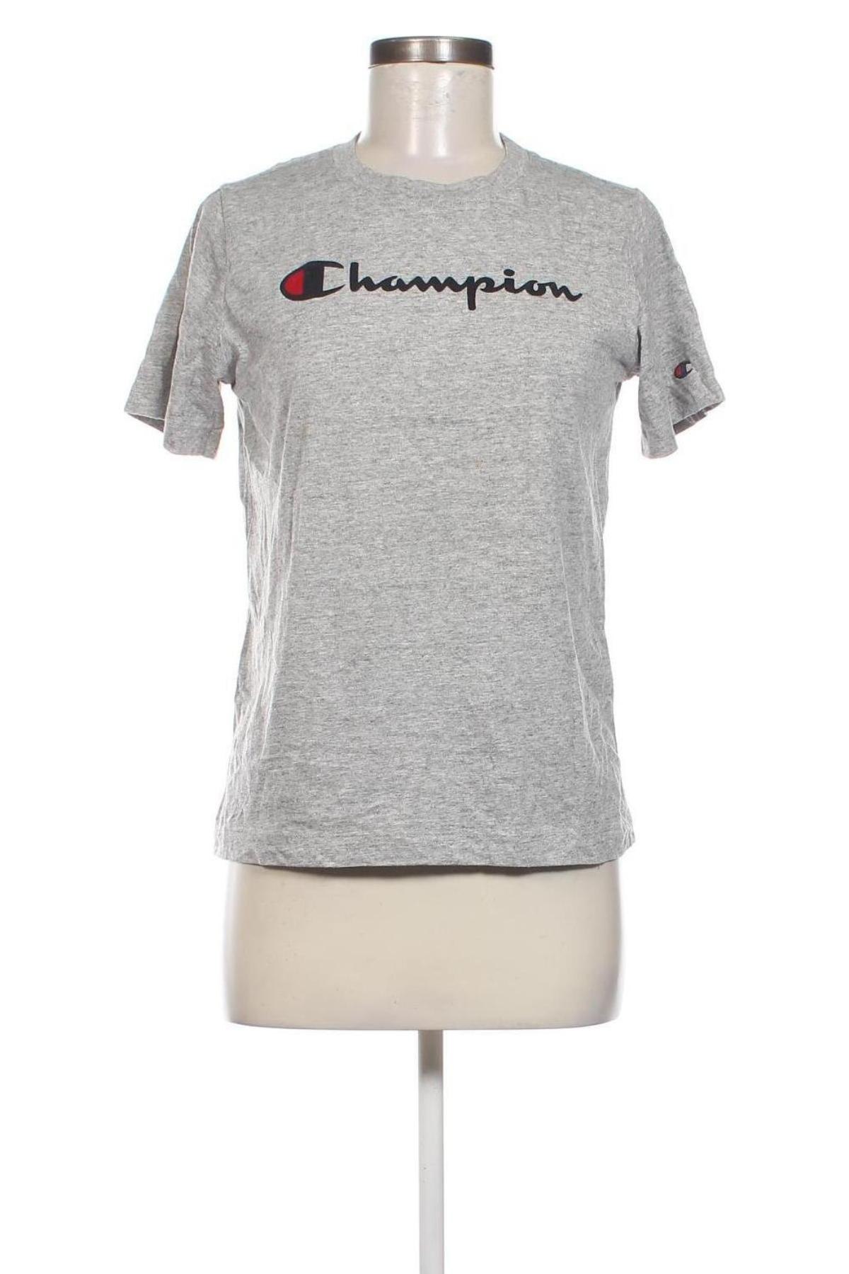 Damen T-Shirt Champion, Größe M, Farbe Grau, Preis 12,79 €