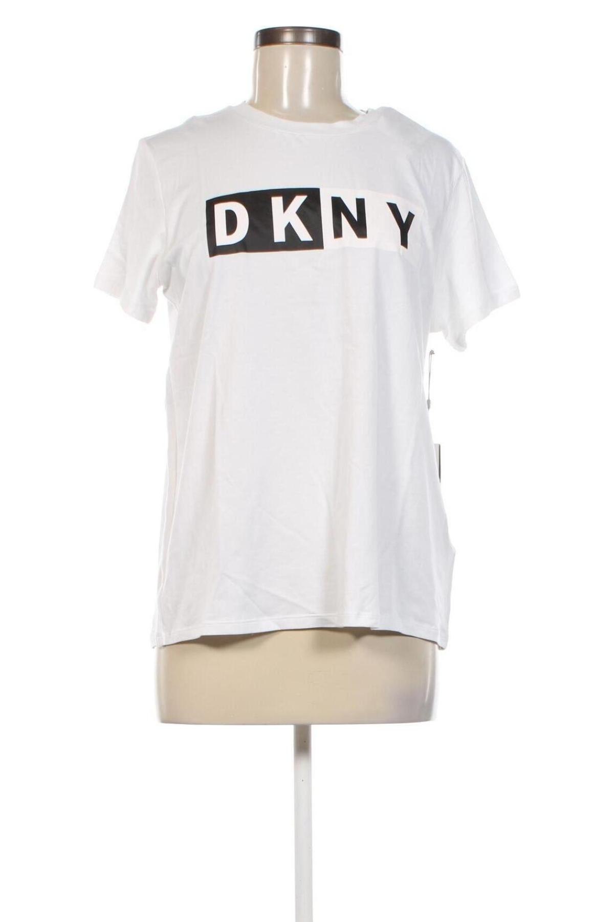 Damski T-shirt DKNY, Rozmiar M, Kolor Biały, Cena 147,99 zł