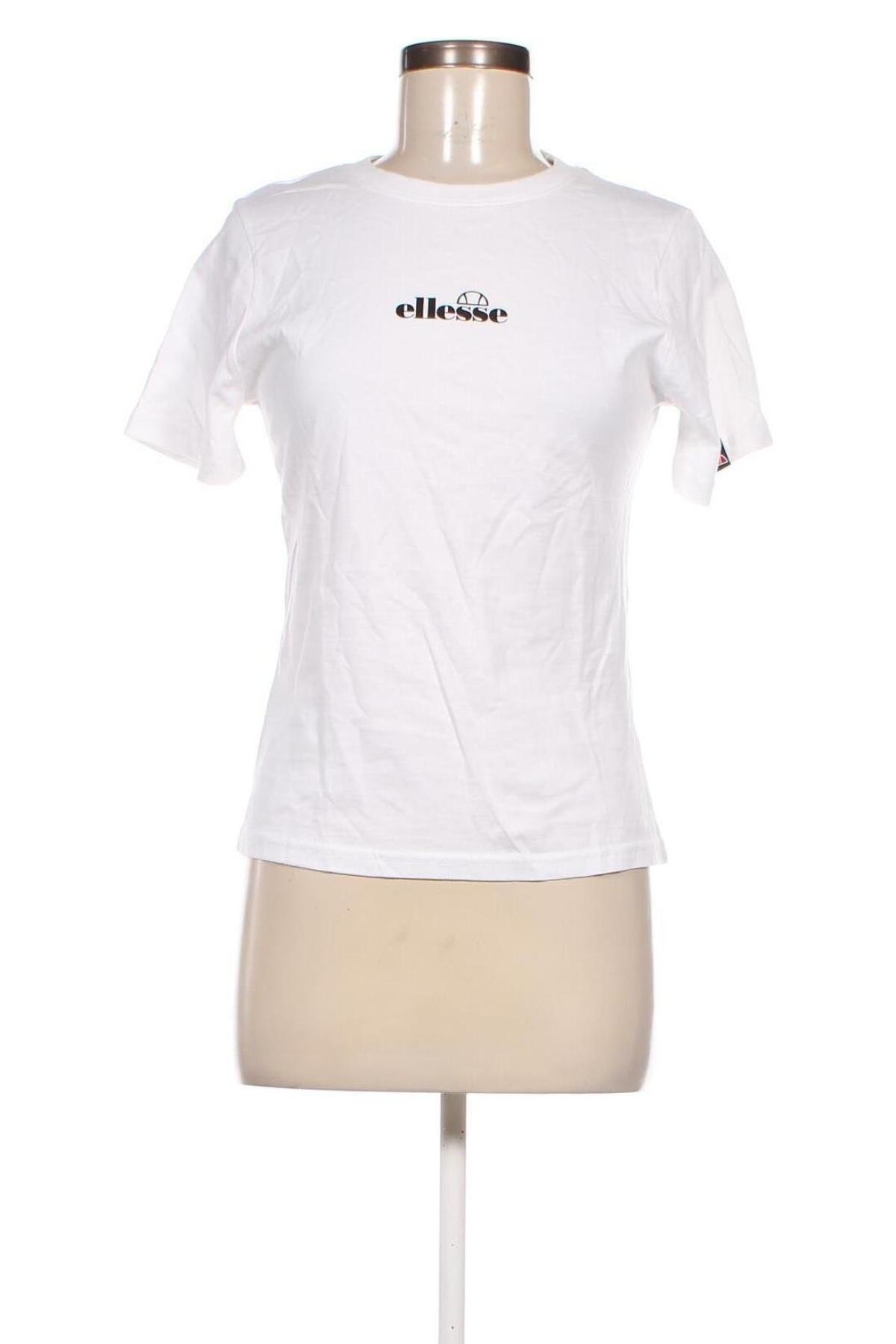 Γυναικείο t-shirt Ellesse, Μέγεθος M, Χρώμα Λευκό, Τιμή 11,49 €