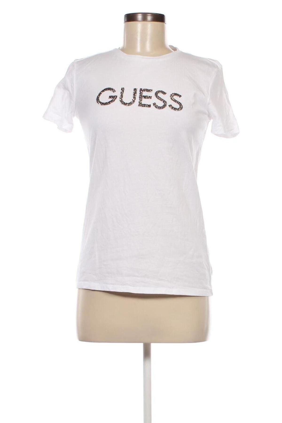 Damen T-Shirt Guess, Größe M, Farbe Weiß, Preis € 37,29