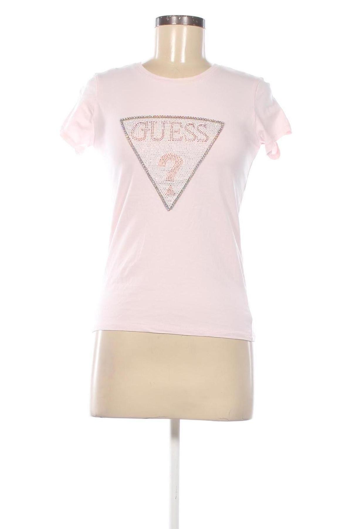 Tricou de femei Guess, Mărime M, Culoare Roz, Preț 165,99 Lei