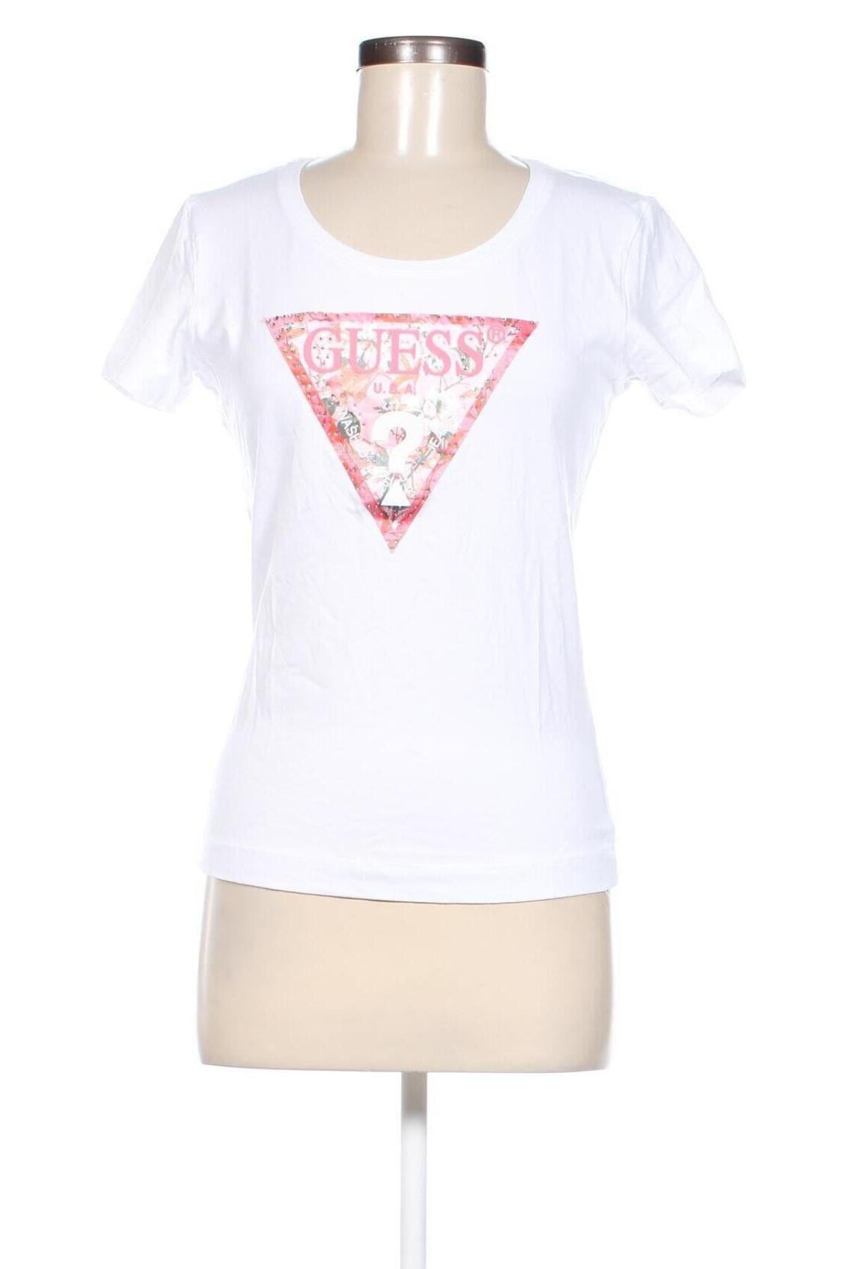 Tricou de femei Guess, Mărime M, Culoare Alb, Preț 177,99 Lei