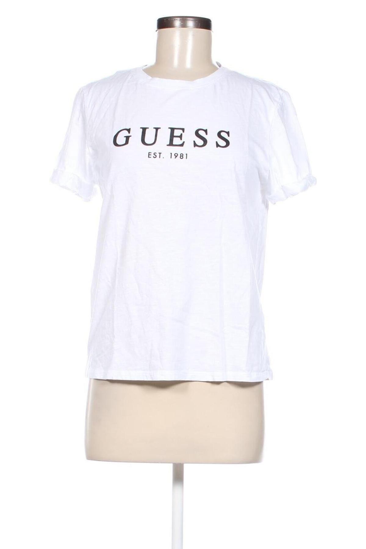 Damen T-Shirt Guess, Größe M, Farbe Weiß, Preis € 27,99