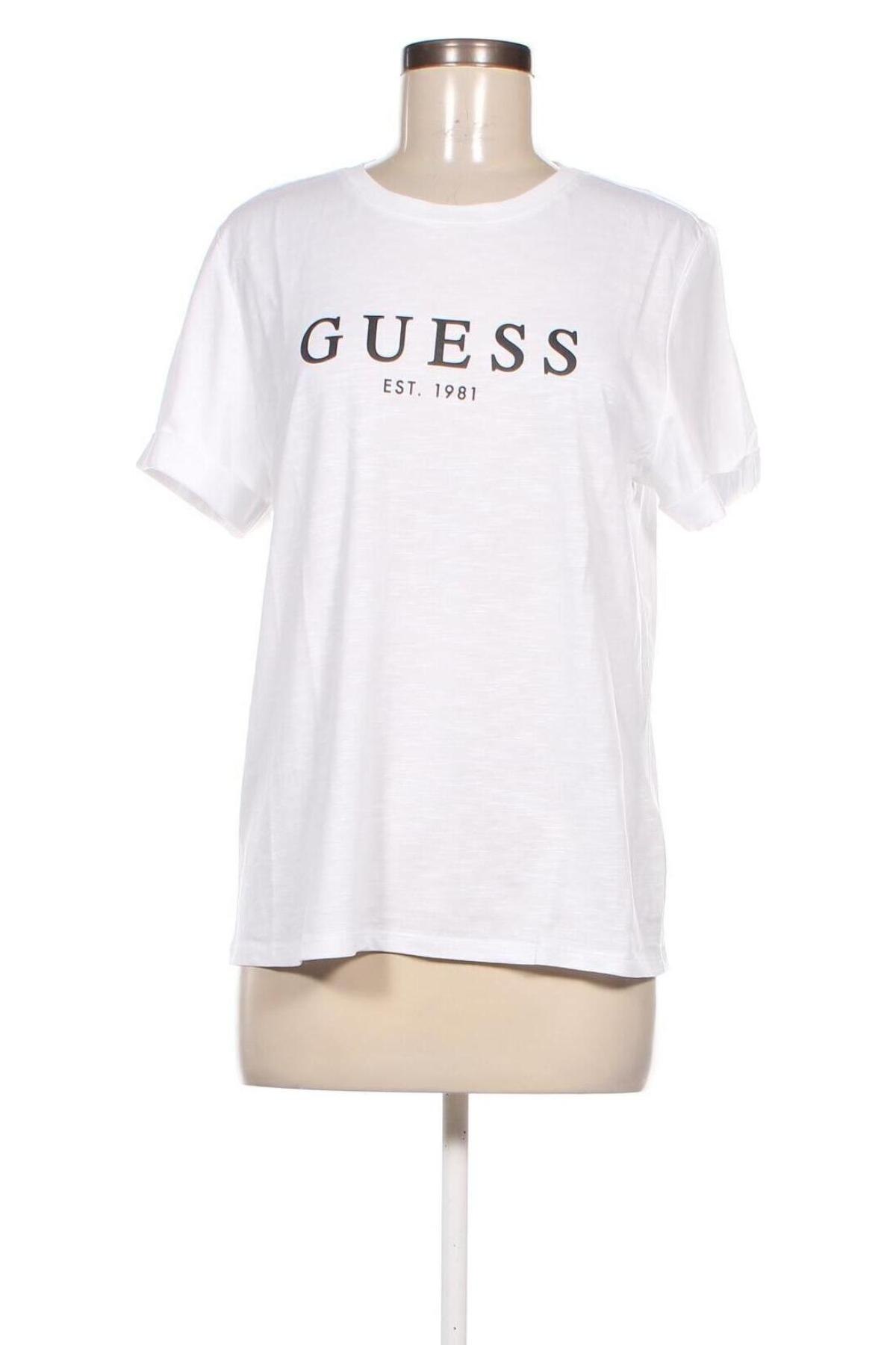 Tricou de femei Guess, Mărime M, Culoare Alb, Preț 177,99 Lei