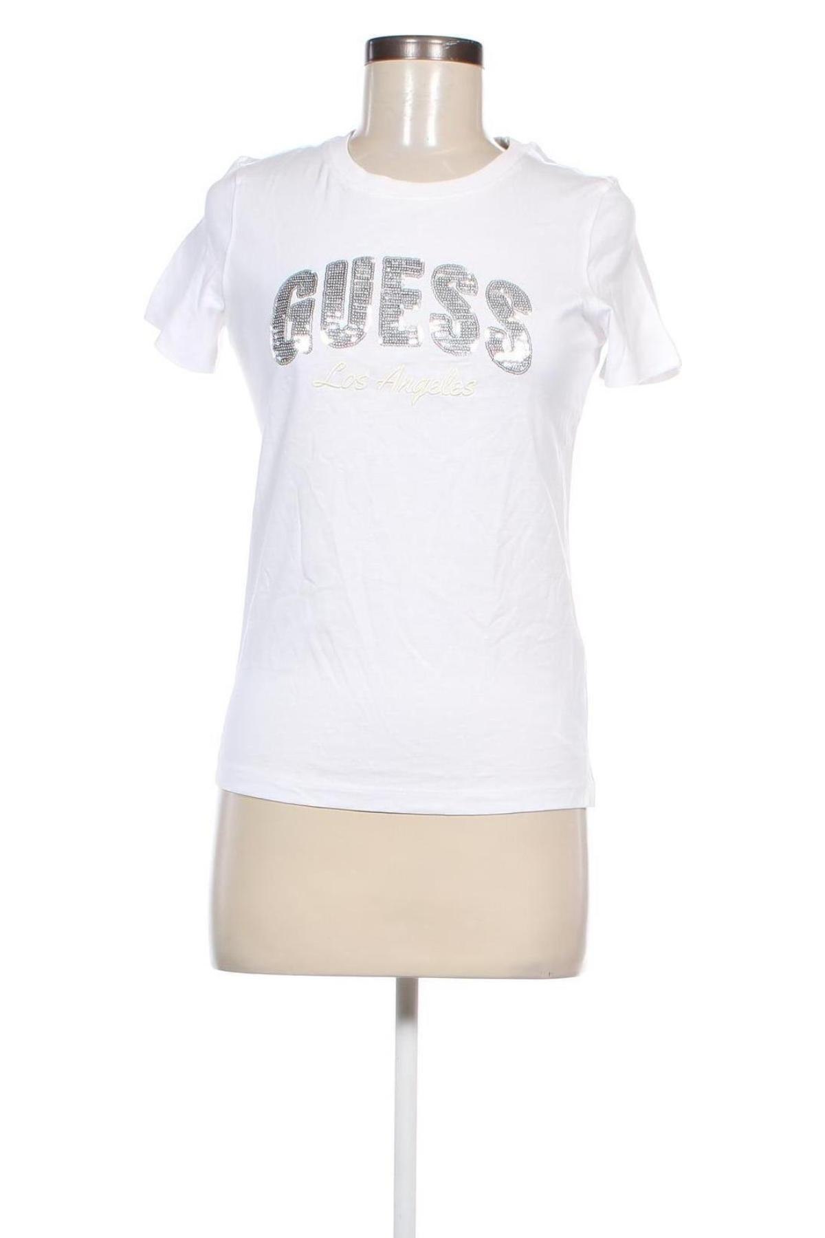 Tricou de femei Guess, Mărime XS, Culoare Alb, Preț 236,99 Lei