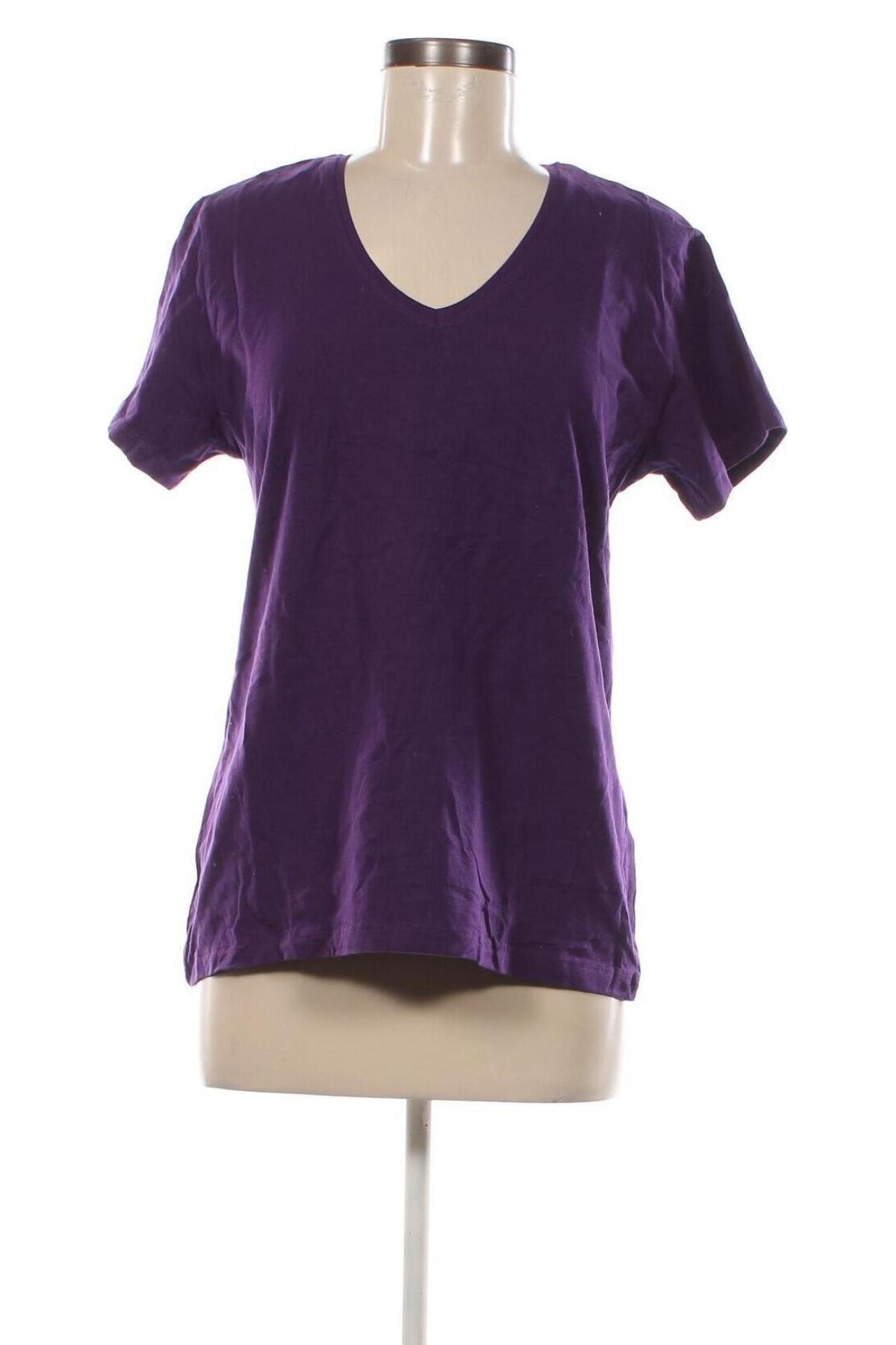 Damen T-Shirt Laura Torelli, Größe L, Farbe Lila, Preis € 9,99