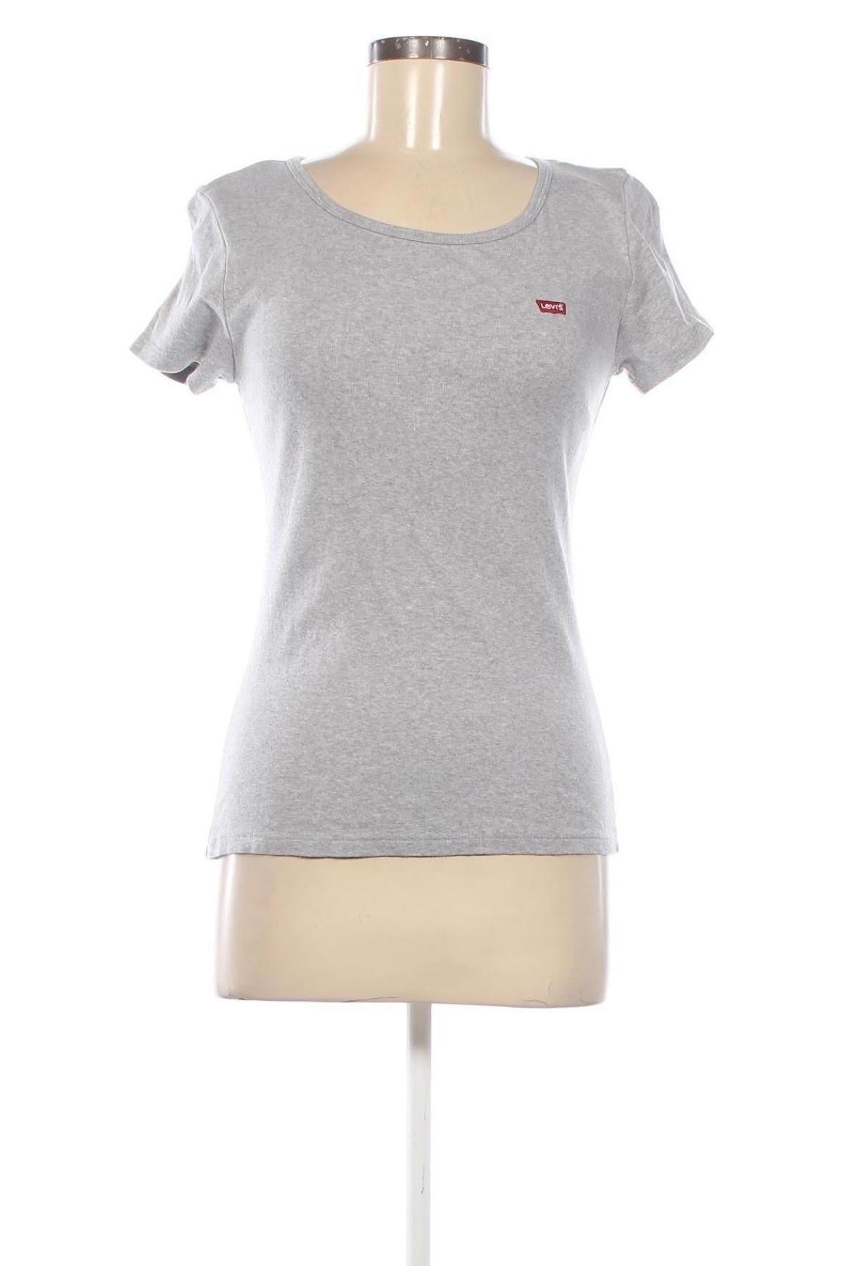 Damen T-Shirt Levi's, Größe M, Farbe Grau, Preis 23,99 €