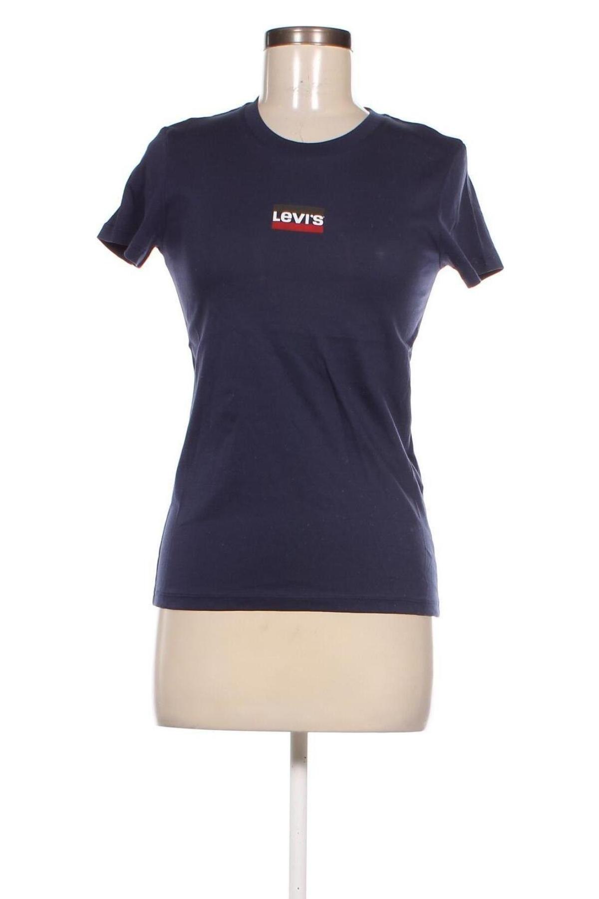 Damen T-Shirt Levi's, Größe XXS, Farbe Blau, Preis € 12,29