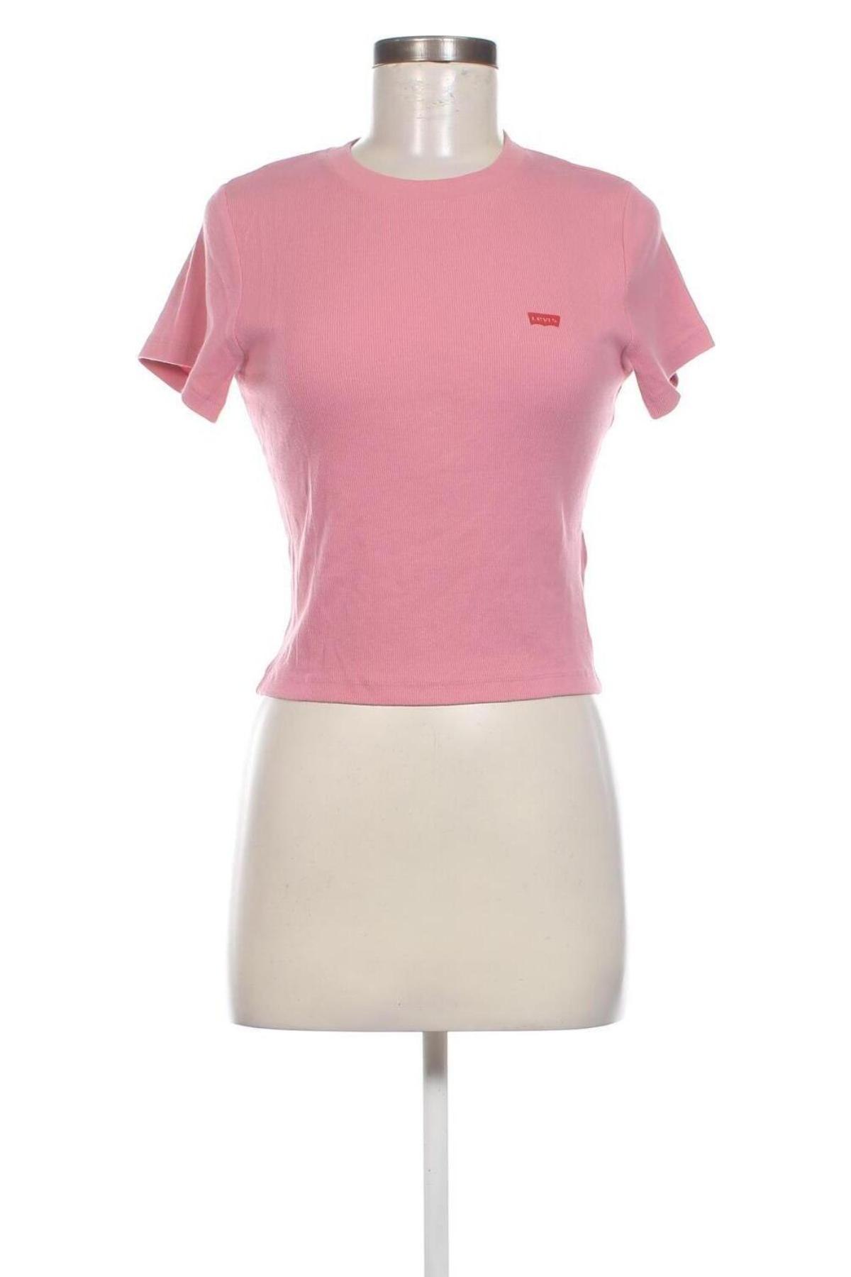 Damen T-Shirt Levi's, Größe M, Farbe Rosa, Preis 23,99 €