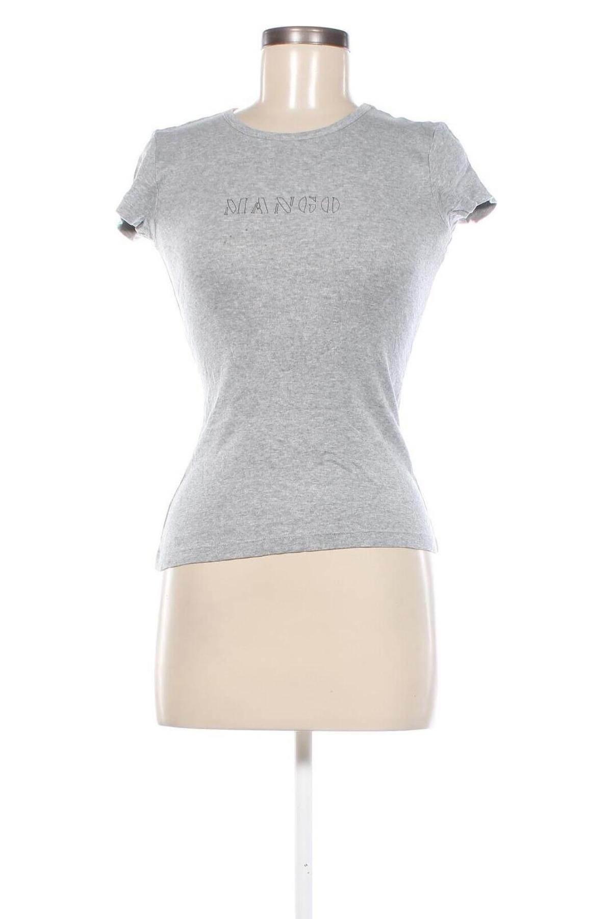 Damen T-Shirt Mango, Größe S, Farbe Grau, Preis € 11,29