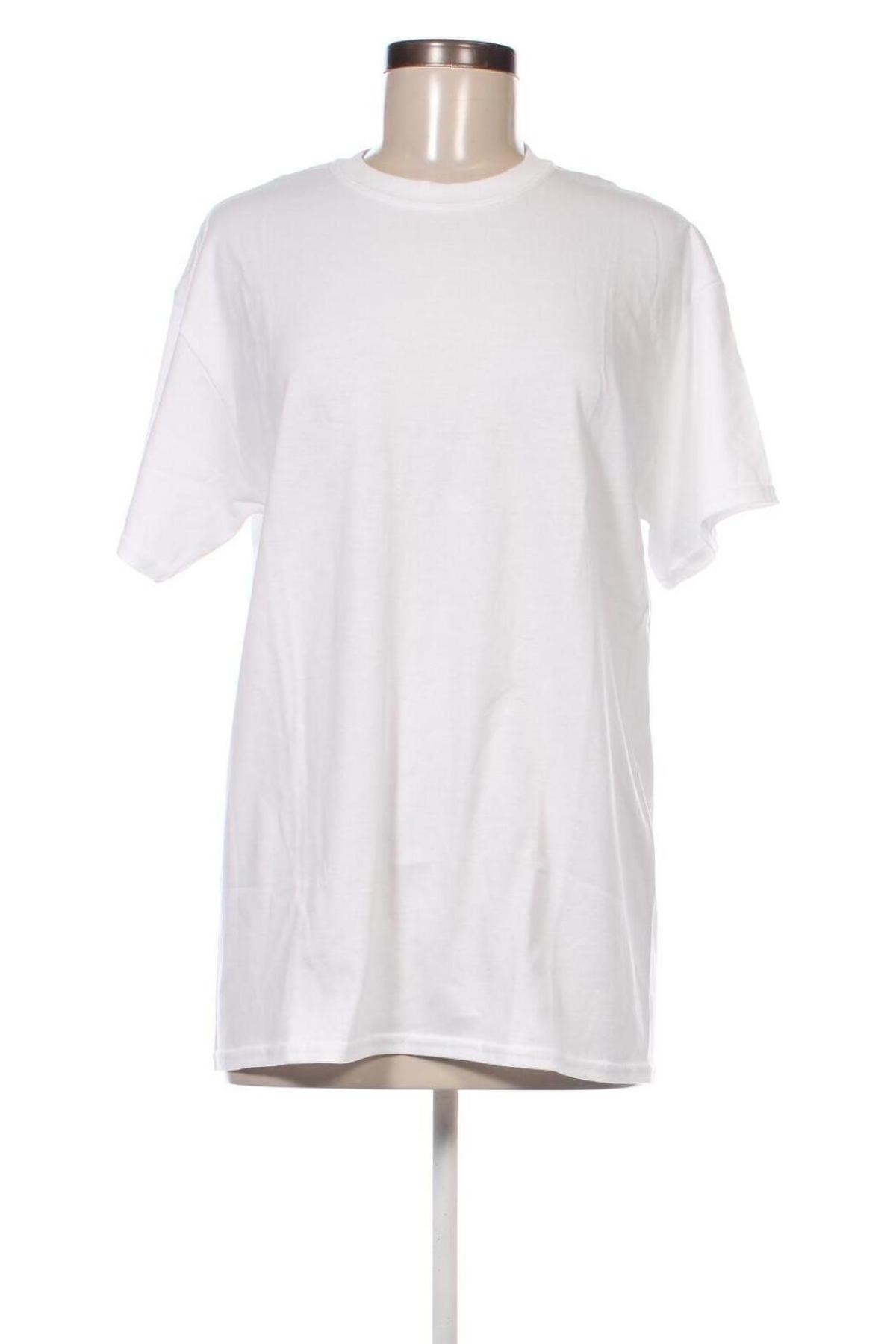 Γυναικείο t-shirt Nasty Gal, Μέγεθος S, Χρώμα Λευκό, Τιμή 18,79 €