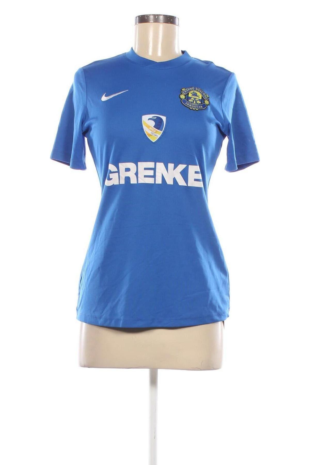 Damen T-Shirt Nike, Größe M, Farbe Blau, Preis € 15,49