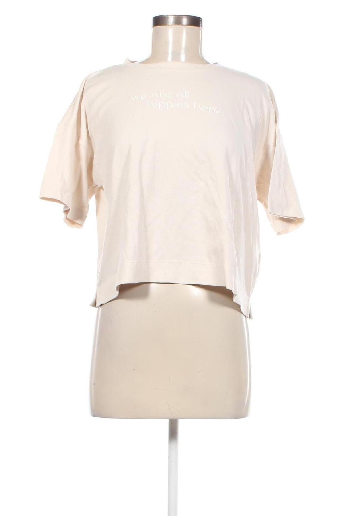 Damen T-Shirt Opus, Größe S, Farbe Beige, Preis 8,99 €