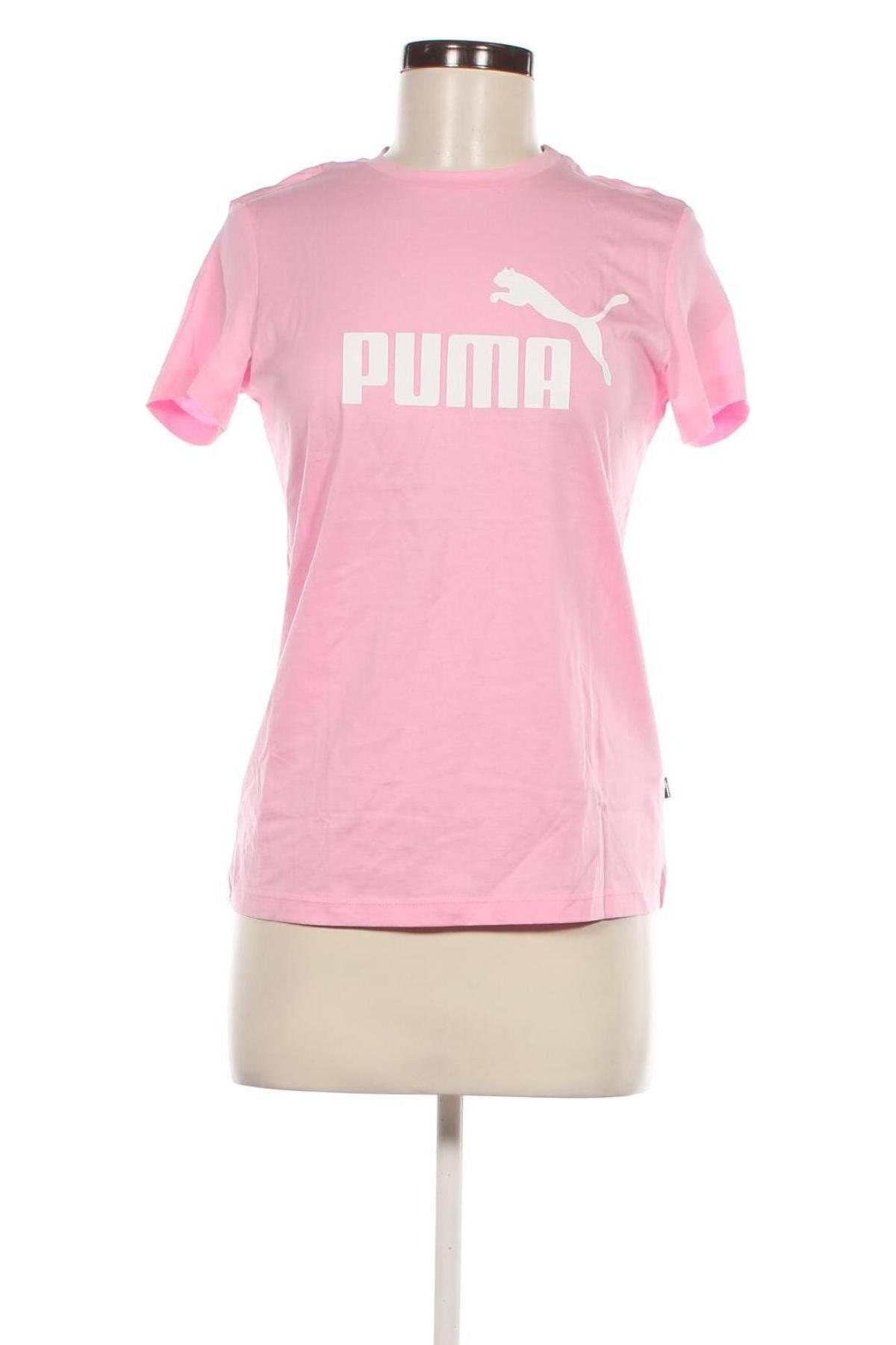 Дамска тениска PUMA, Размер S, Цвят Розов, Цена 37,99 лв.