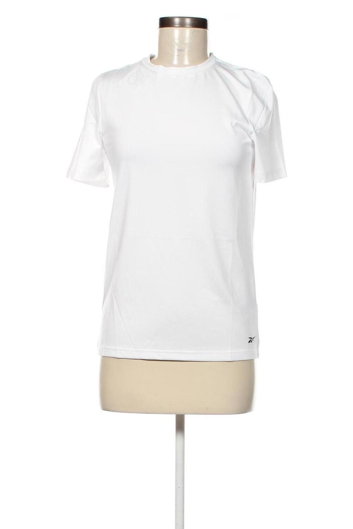 Damen T-Shirt Reebok, Größe S, Farbe Weiß, Preis 12,99 €