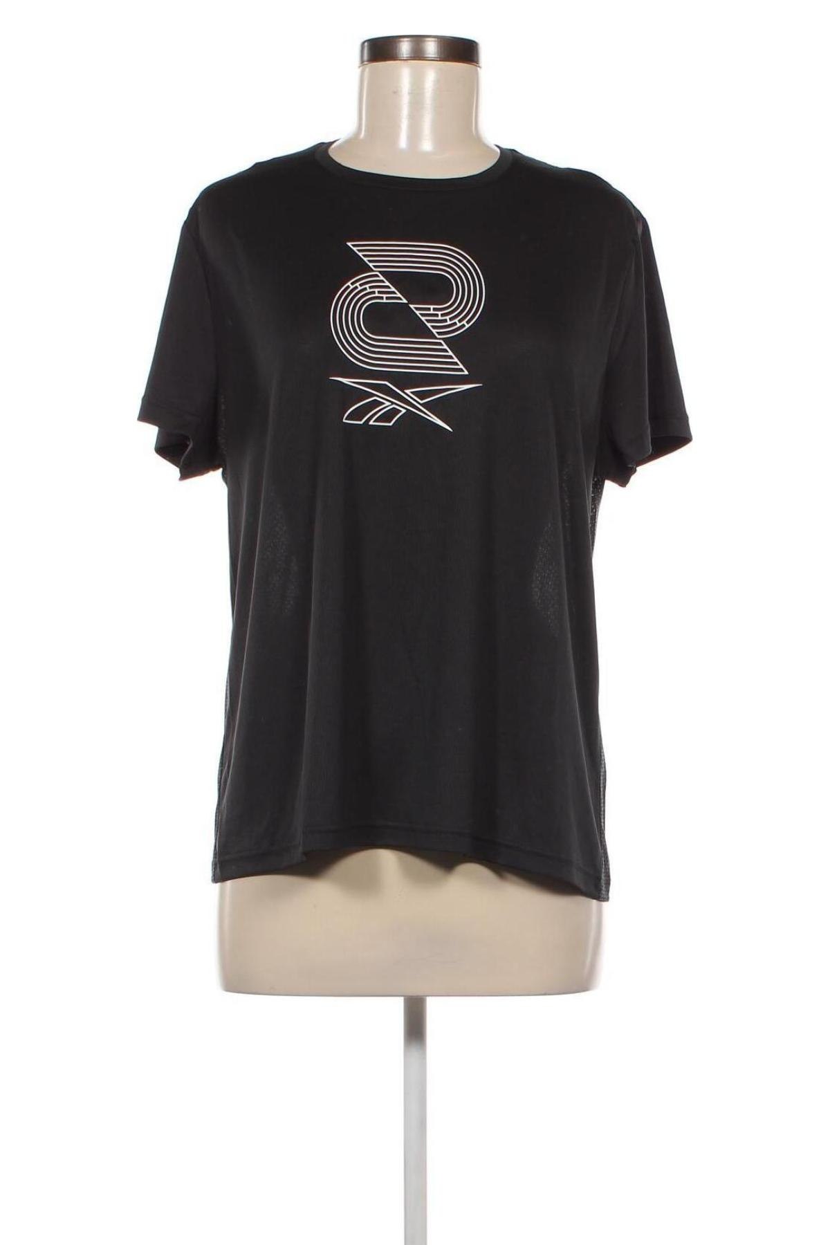 Damen T-Shirt Reebok, Größe L, Farbe Schwarz, Preis 23,99 €